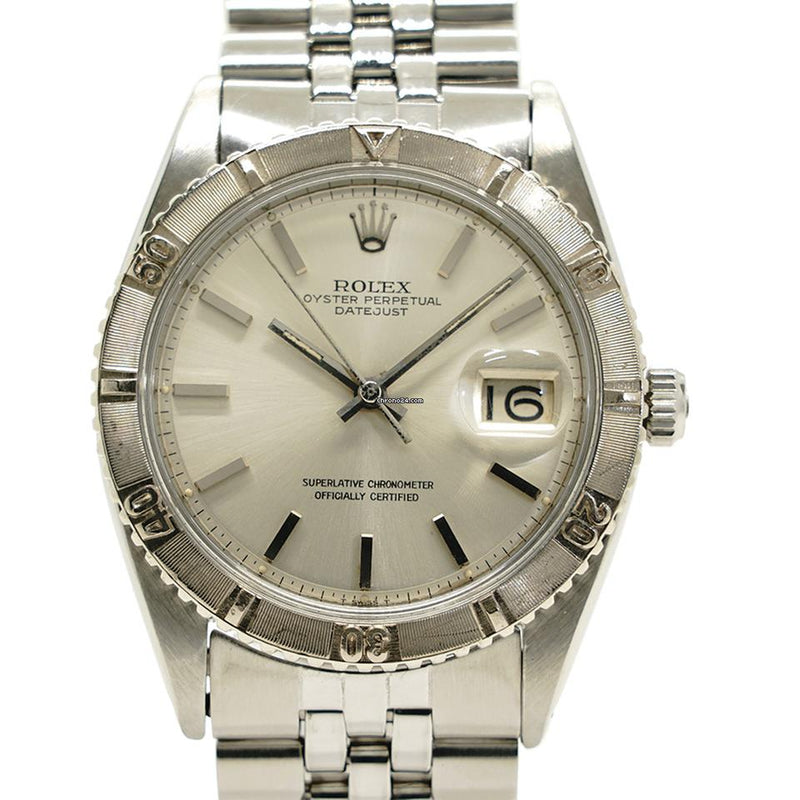 1968 Vintage Rolex DateJust Pie Pan Dial with Thunderbird Bezel