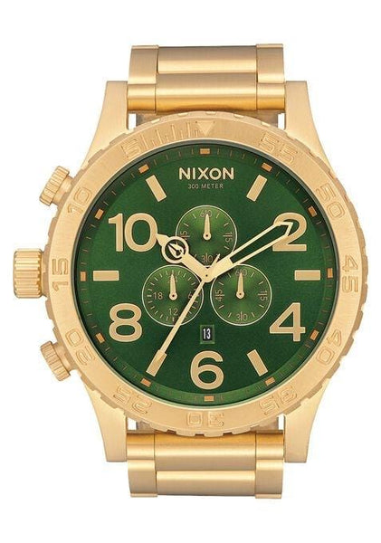 Nixon charger chrono outlet leather